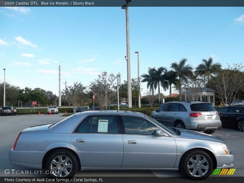 Blue Ice Metallic / Ebony Black 2006 Cadillac DTS