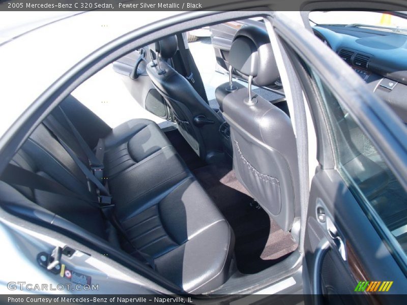 Pewter Silver Metallic / Black 2005 Mercedes-Benz C 320 Sedan