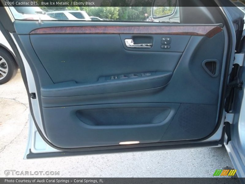 Blue Ice Metallic / Ebony Black 2006 Cadillac DTS