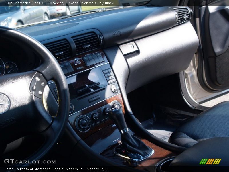 Pewter Silver Metallic / Black 2005 Mercedes-Benz C 320 Sedan