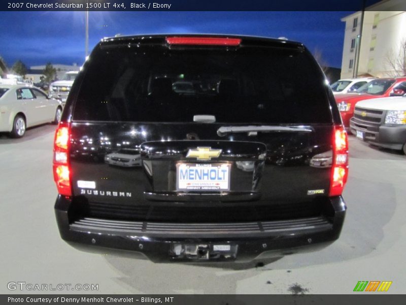 Black / Ebony 2007 Chevrolet Suburban 1500 LT 4x4