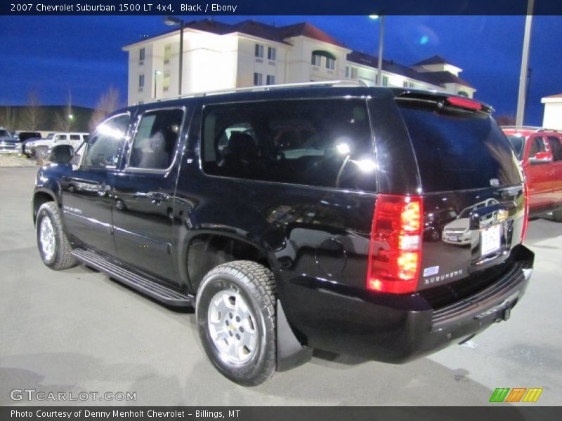 Black / Ebony 2007 Chevrolet Suburban 1500 LT 4x4