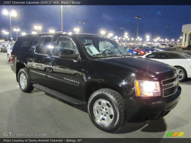 Black / Ebony 2007 Chevrolet Suburban 1500 LT 4x4