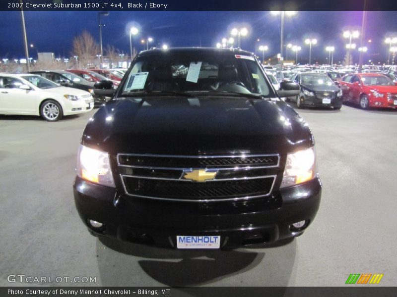 Black / Ebony 2007 Chevrolet Suburban 1500 LT 4x4
