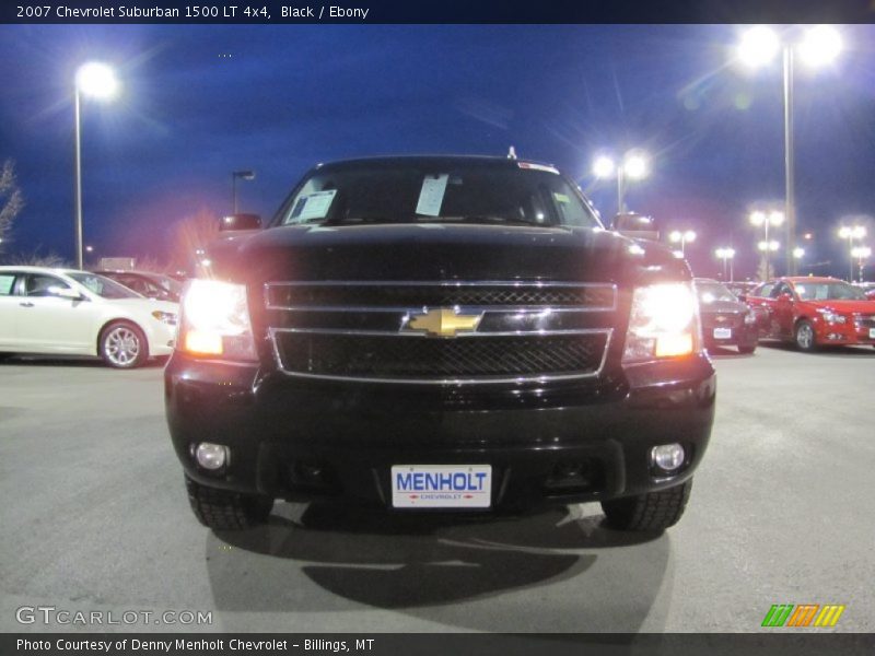 Black / Ebony 2007 Chevrolet Suburban 1500 LT 4x4