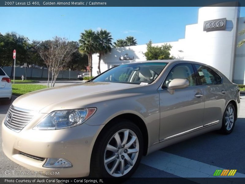 Golden Almond Metallic / Cashmere 2007 Lexus LS 460