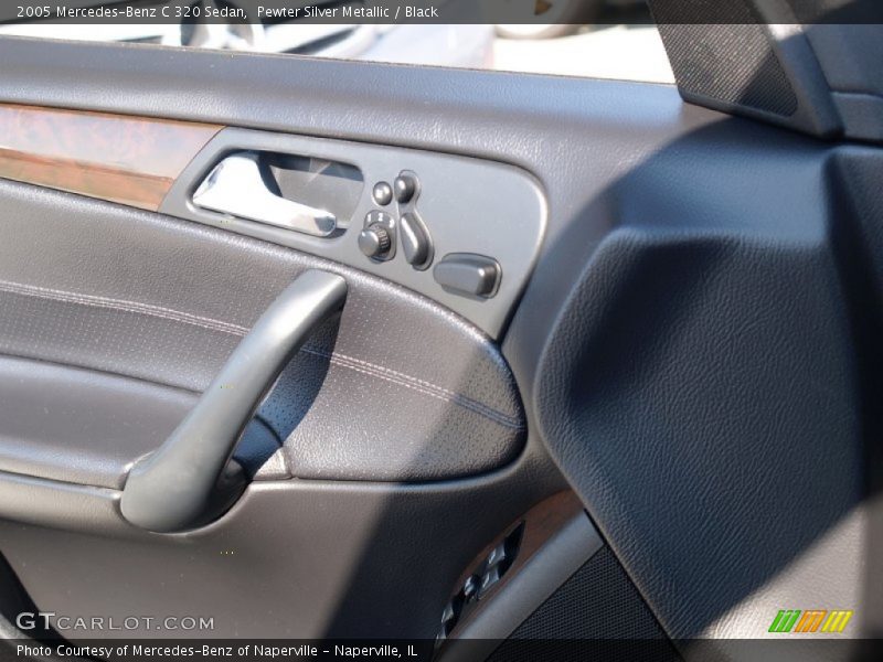 Pewter Silver Metallic / Black 2005 Mercedes-Benz C 320 Sedan