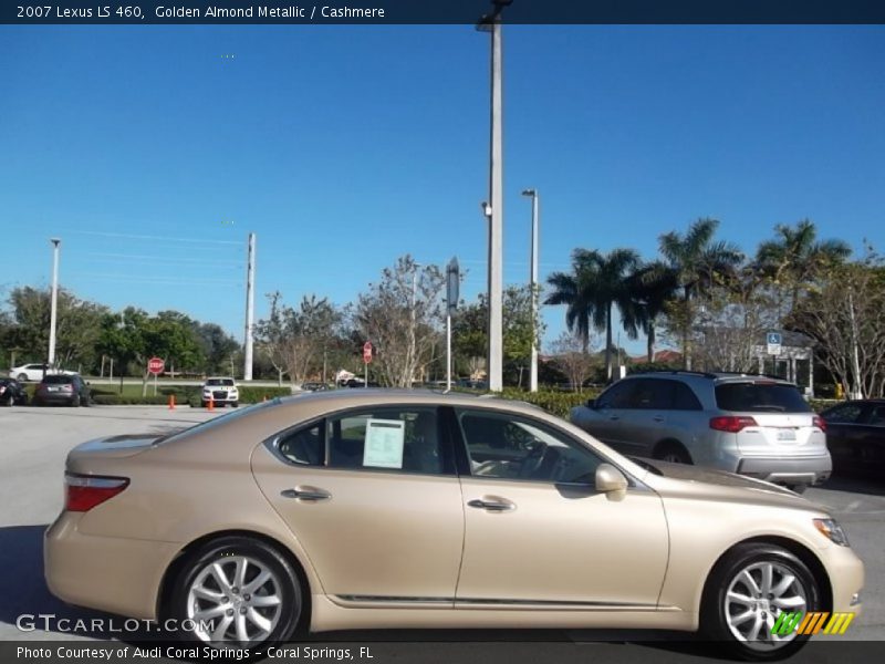 Golden Almond Metallic / Cashmere 2007 Lexus LS 460