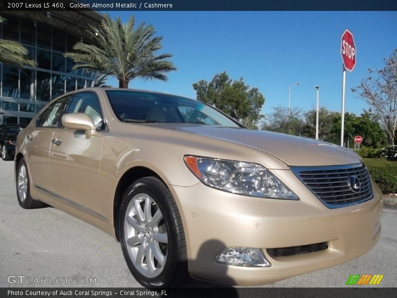 Golden Almond Metallic / Cashmere 2007 Lexus LS 460