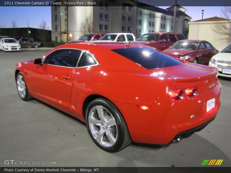 Victory Red / Black 2011 Chevrolet Camaro SS Coupe