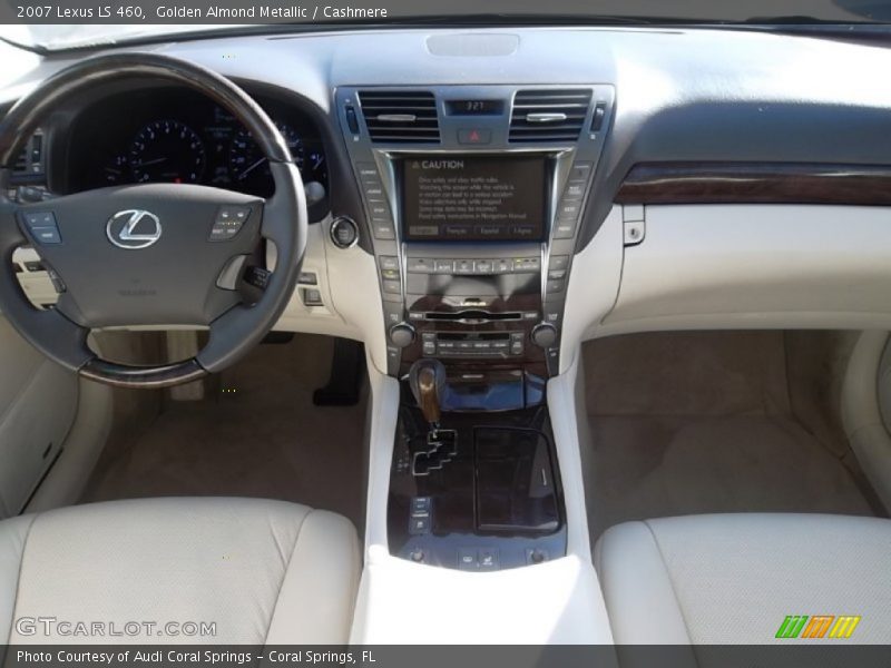 Golden Almond Metallic / Cashmere 2007 Lexus LS 460
