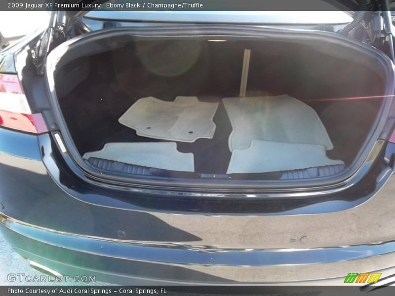 Ebony Black / Champagne/Truffle 2009 Jaguar XF Premium Luxury