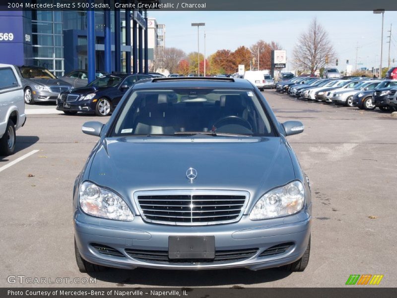 Granite Grey Metallic / Charcoal 2004 Mercedes-Benz S 500 Sedan