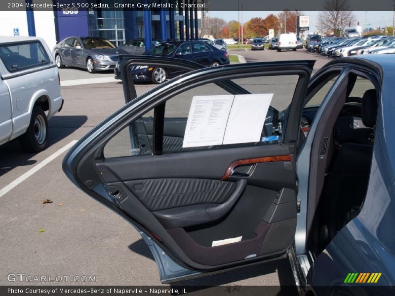 Granite Grey Metallic / Charcoal 2004 Mercedes-Benz S 500 Sedan