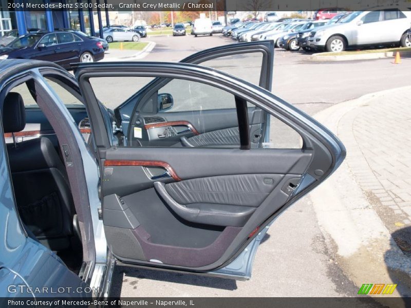 Granite Grey Metallic / Charcoal 2004 Mercedes-Benz S 500 Sedan