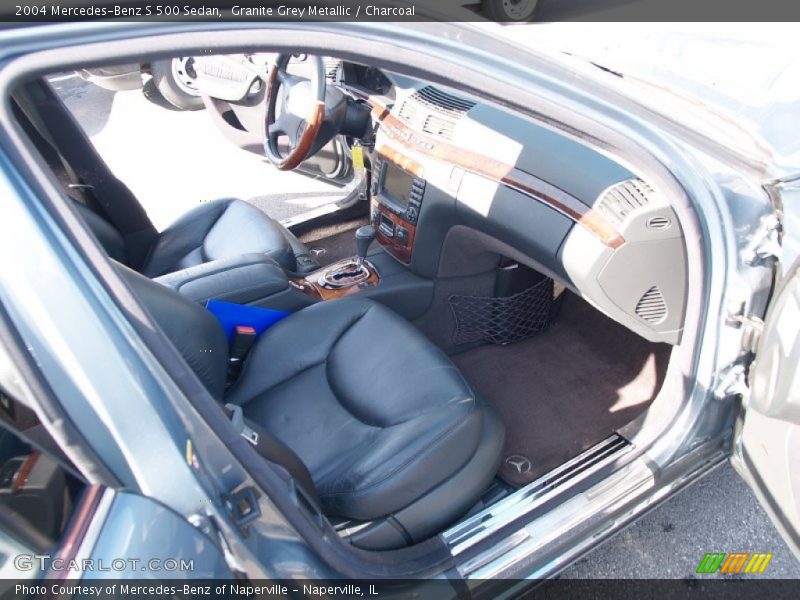 Granite Grey Metallic / Charcoal 2004 Mercedes-Benz S 500 Sedan