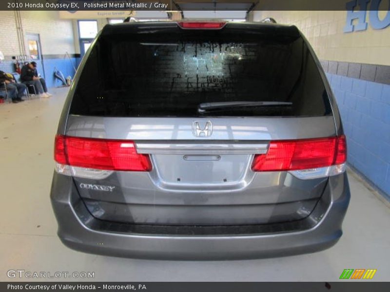 Polished Metal Metallic / Gray 2010 Honda Odyssey EX