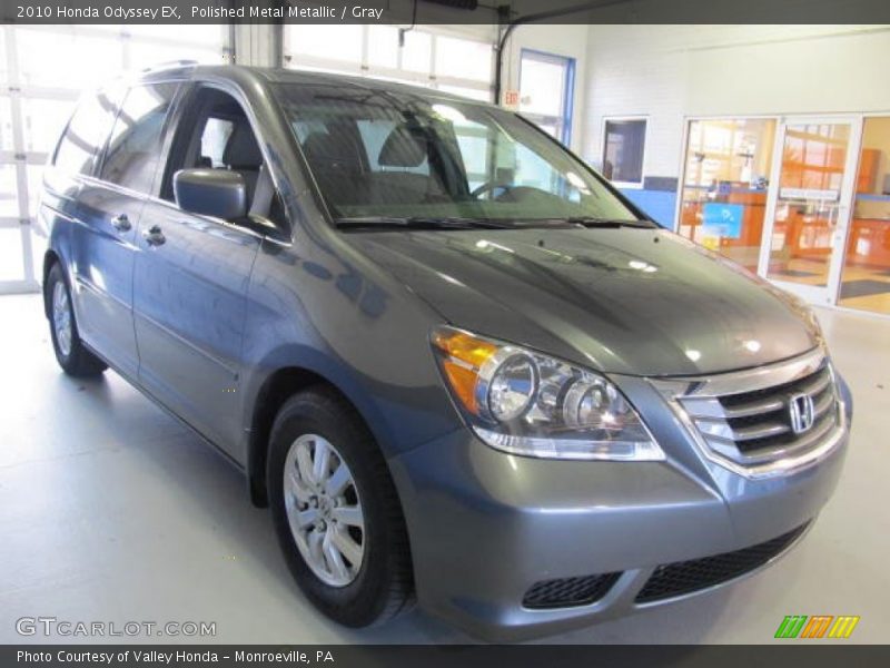 Polished Metal Metallic / Gray 2010 Honda Odyssey EX
