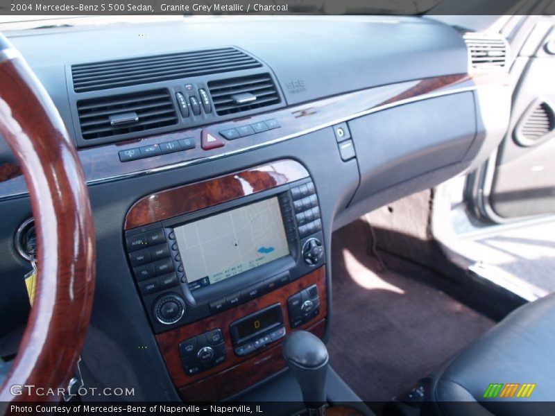 Granite Grey Metallic / Charcoal 2004 Mercedes-Benz S 500 Sedan