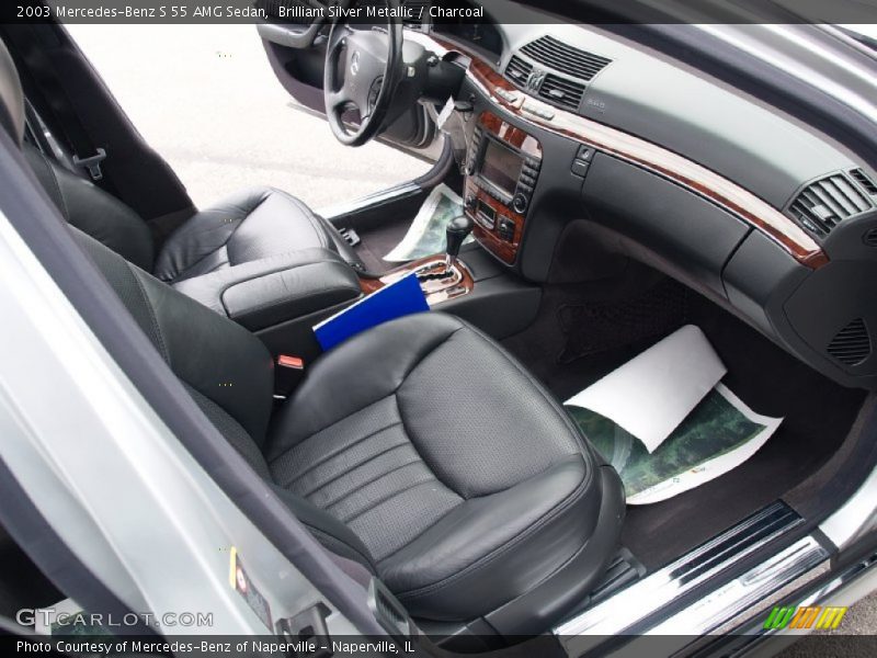  2003 S 55 AMG Sedan Charcoal Interior