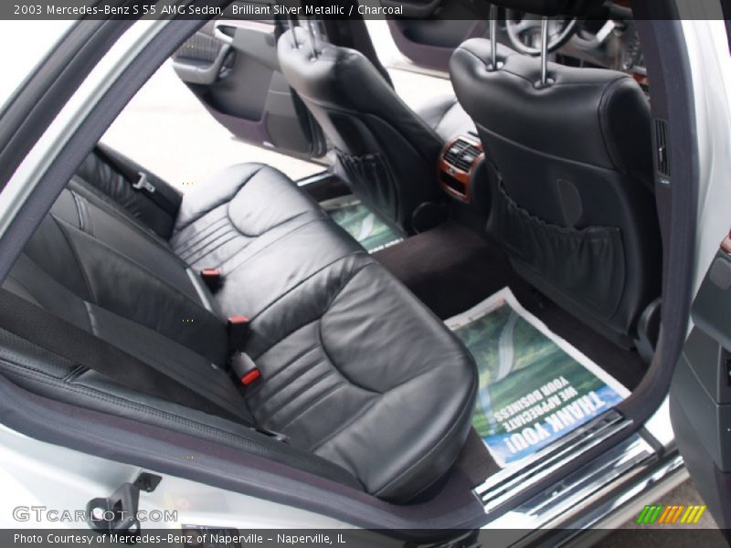  2003 S 55 AMG Sedan Charcoal Interior