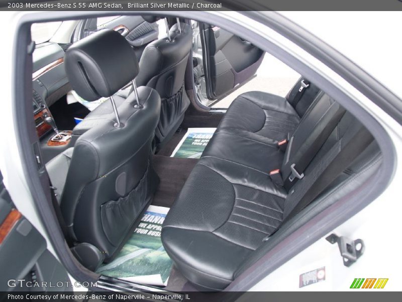  2003 S 55 AMG Sedan Charcoal Interior