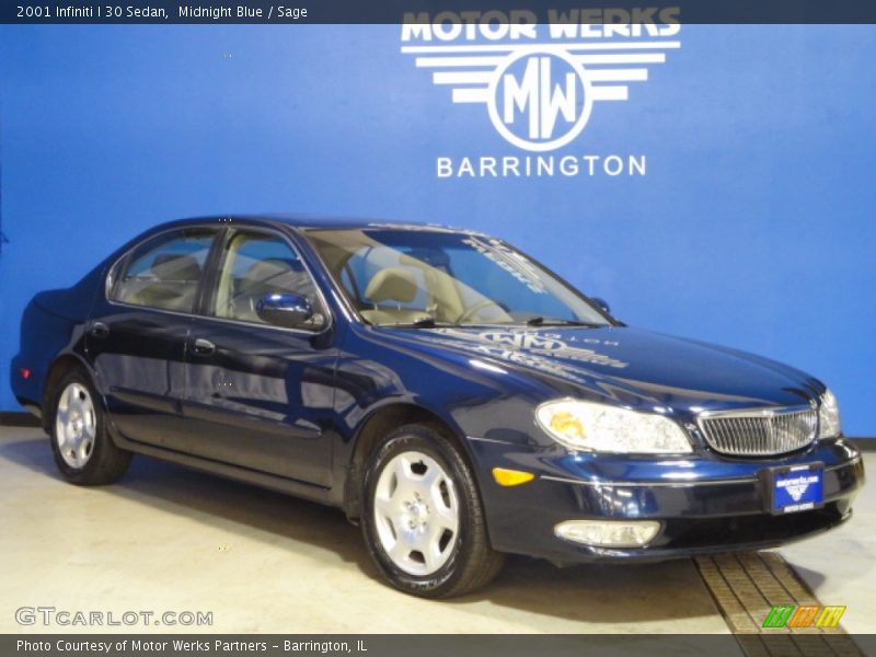Midnight Blue / Sage 2001 Infiniti I 30 Sedan
