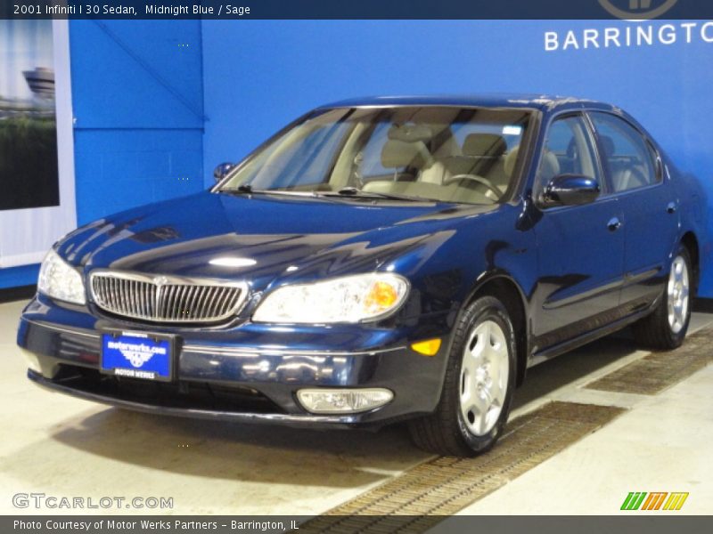 Midnight Blue / Sage 2001 Infiniti I 30 Sedan