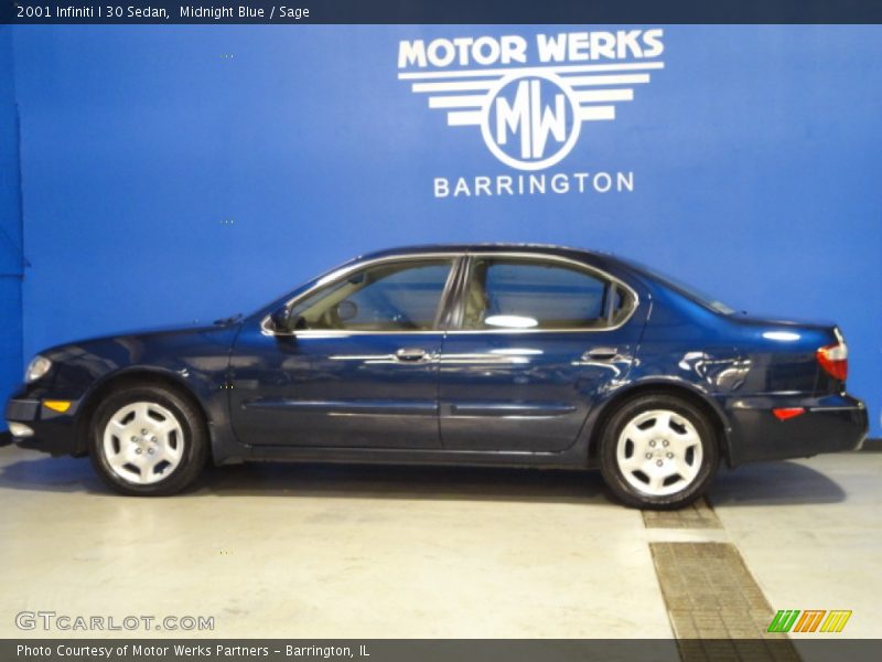 Midnight Blue / Sage 2001 Infiniti I 30 Sedan