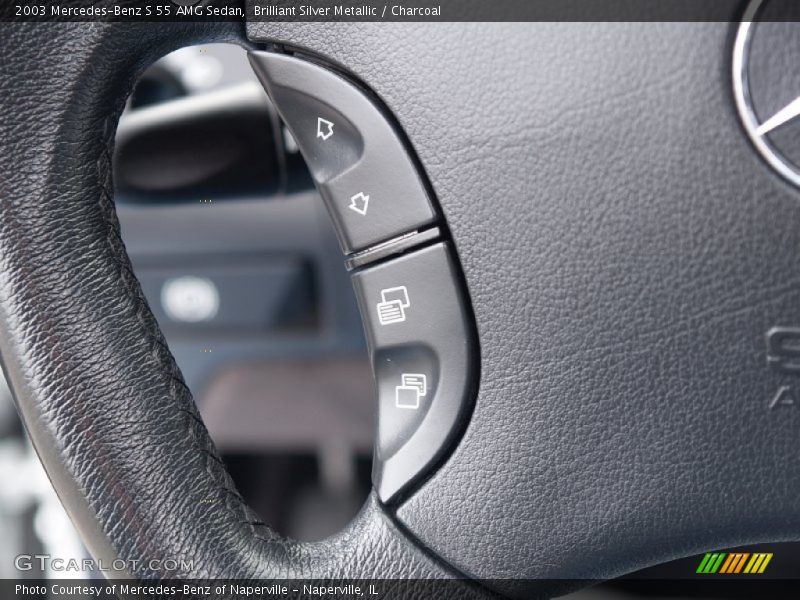 Controls of 2003 S 55 AMG Sedan