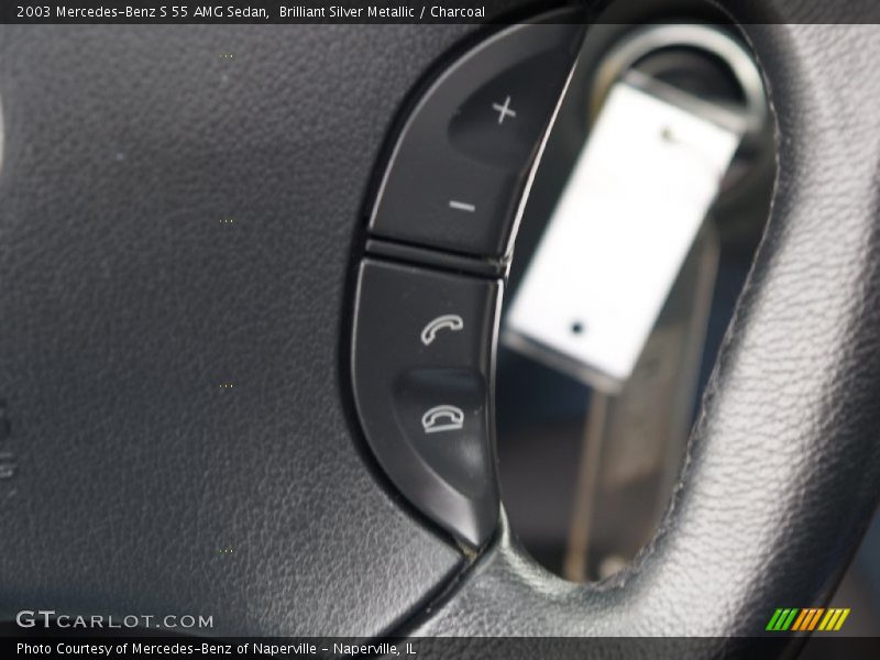 Controls of 2003 S 55 AMG Sedan