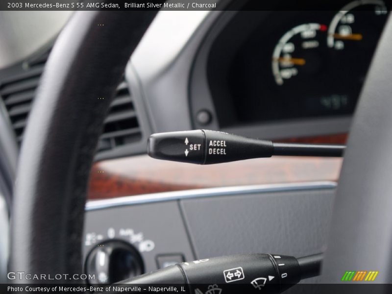 Controls of 2003 S 55 AMG Sedan