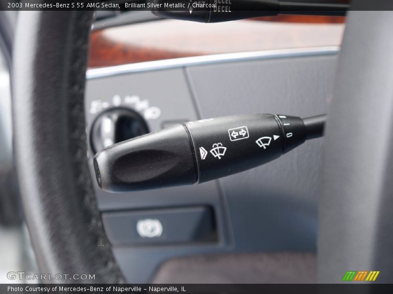 Controls of 2003 S 55 AMG Sedan
