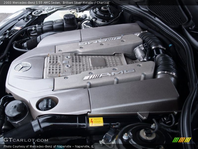  2003 S 55 AMG Sedan Engine - 5.4 Liter AMG Supercharged SOHC 24-Valve V8