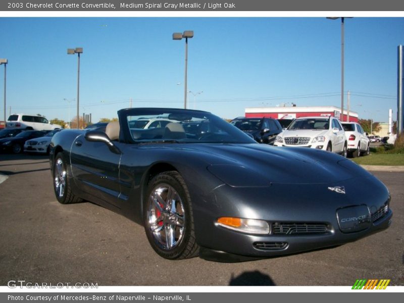 Front 3/4 View of 2003 Corvette Convertible