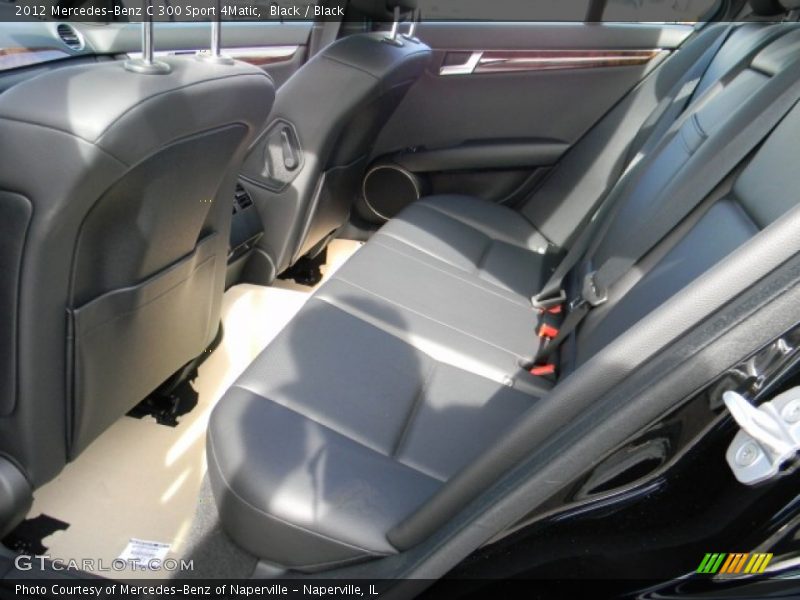 Black / Black 2012 Mercedes-Benz C 300 Sport 4Matic
