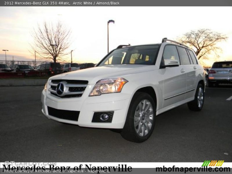 Arctic White / Almond/Black 2012 Mercedes-Benz GLK 350 4Matic