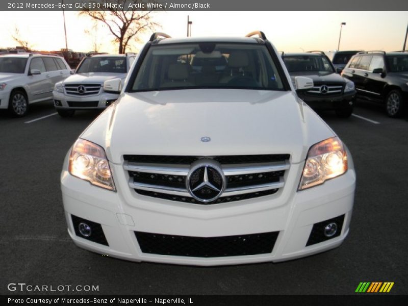 Arctic White / Almond/Black 2012 Mercedes-Benz GLK 350 4Matic