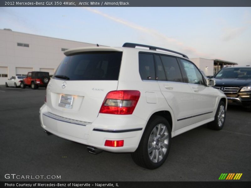 Arctic White / Almond/Black 2012 Mercedes-Benz GLK 350 4Matic