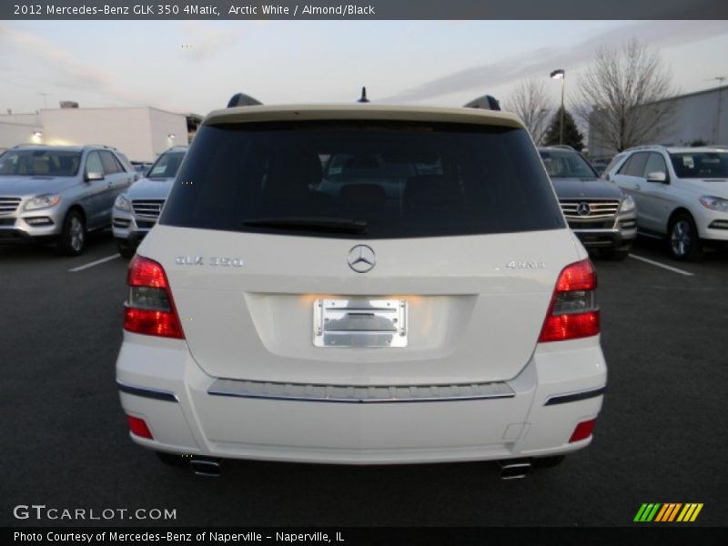 Arctic White / Almond/Black 2012 Mercedes-Benz GLK 350 4Matic