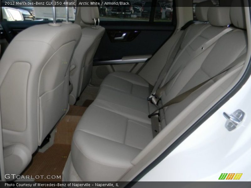 Arctic White / Almond/Black 2012 Mercedes-Benz GLK 350 4Matic