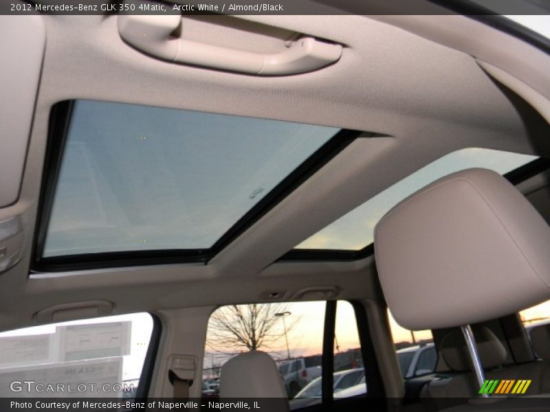 Arctic White / Almond/Black 2012 Mercedes-Benz GLK 350 4Matic