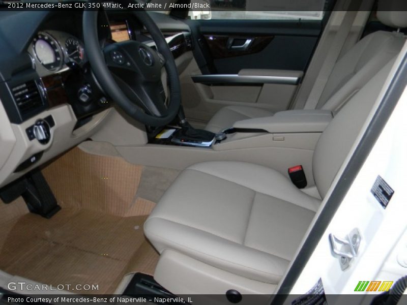 Arctic White / Almond/Black 2012 Mercedes-Benz GLK 350 4Matic