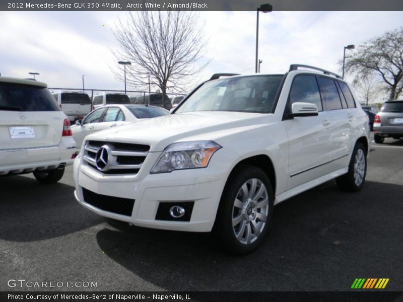 Arctic White / Almond/Black 2012 Mercedes-Benz GLK 350 4Matic