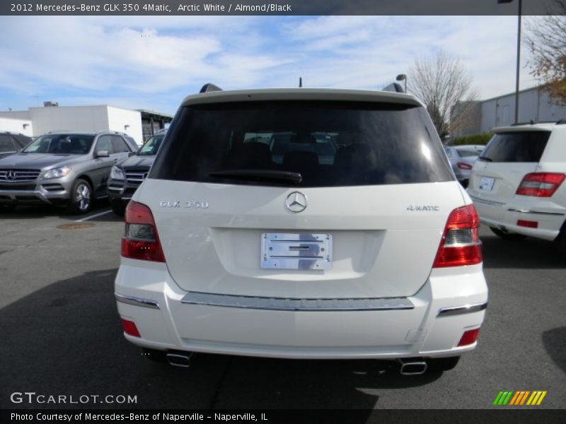 Arctic White / Almond/Black 2012 Mercedes-Benz GLK 350 4Matic