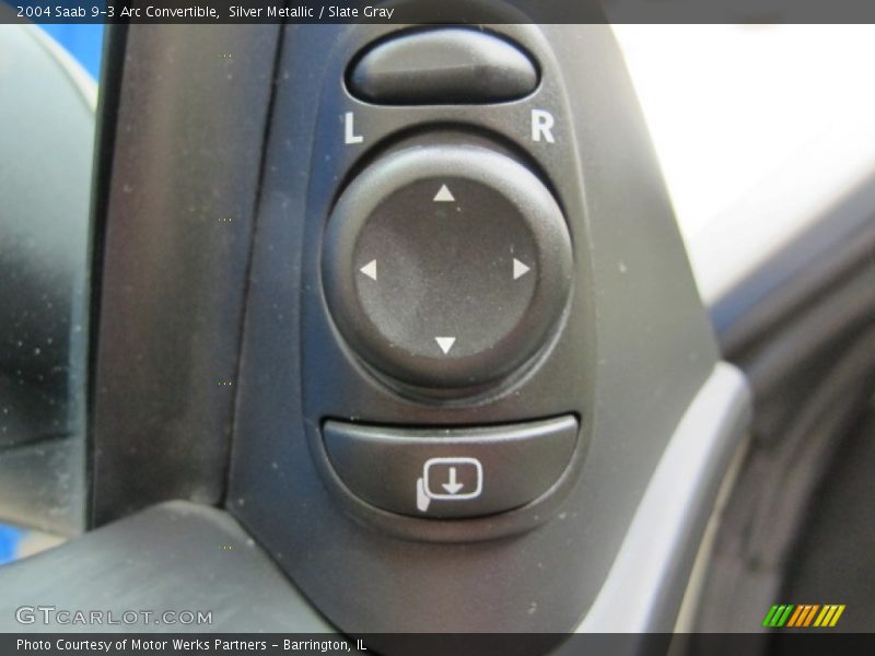 Silver Metallic / Slate Gray 2004 Saab 9-3 Arc Convertible