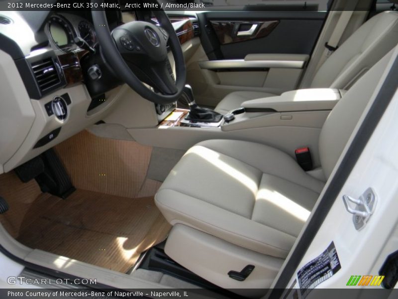 Arctic White / Almond/Black 2012 Mercedes-Benz GLK 350 4Matic