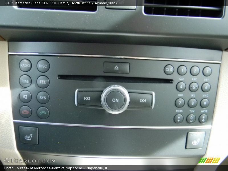 Arctic White / Almond/Black 2012 Mercedes-Benz GLK 350 4Matic