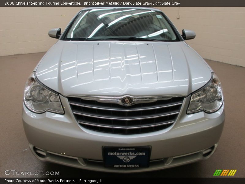 Bright Silver Metallic / Dark Slate Gray/Light Slate Gray 2008 Chrysler Sebring Touring Convertible