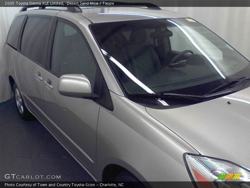 Desert Sand Mica / Taupe 2005 Toyota Sienna XLE Limited